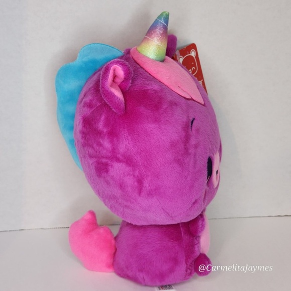 GUND 🦄 Drops Pink Unicorn Misty Magic Expressive Plush NWT - Picture 4 of 8